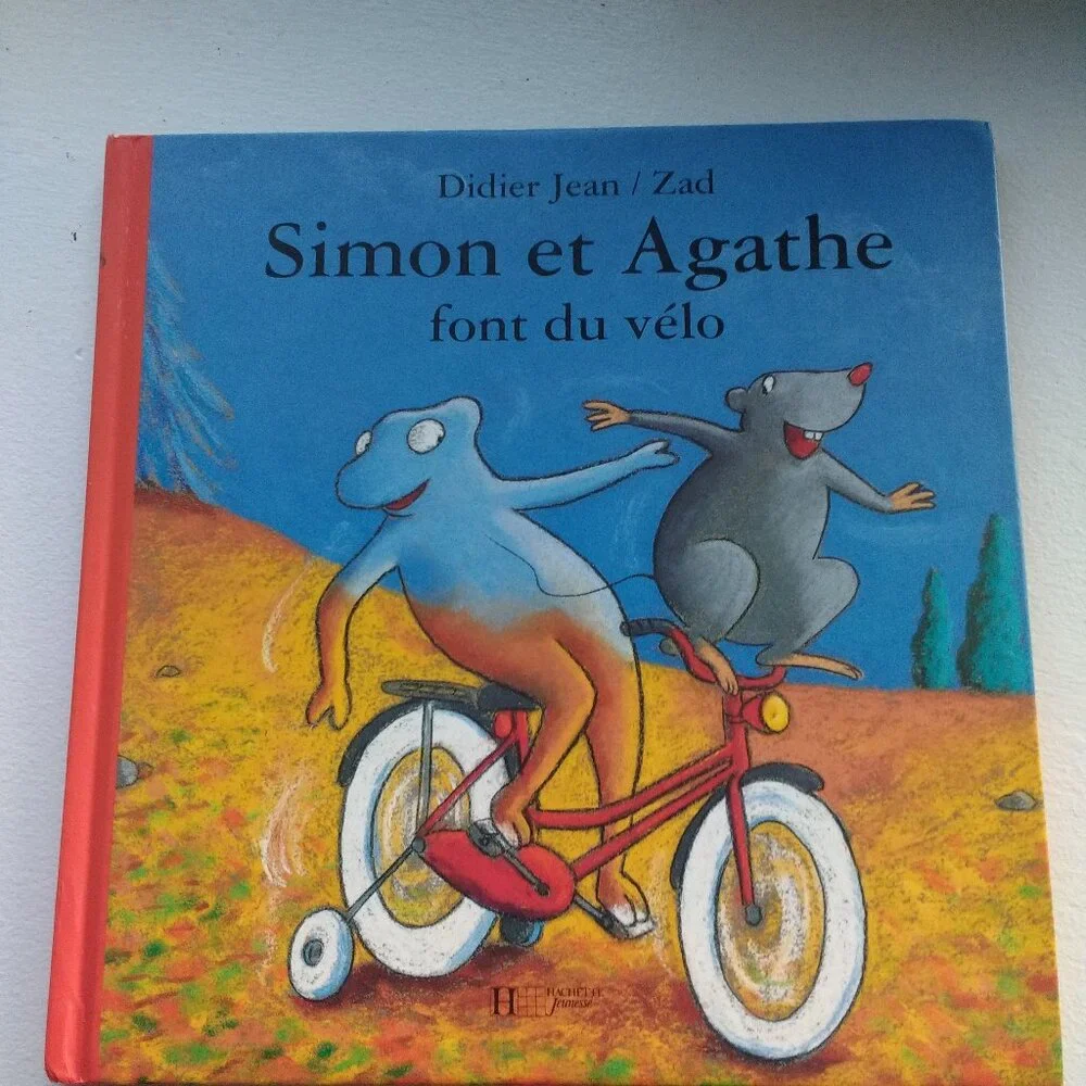 Simon et agathe font du Velo/ jouent au Docteur by Didier Jean/Zad 1995 (1 book)